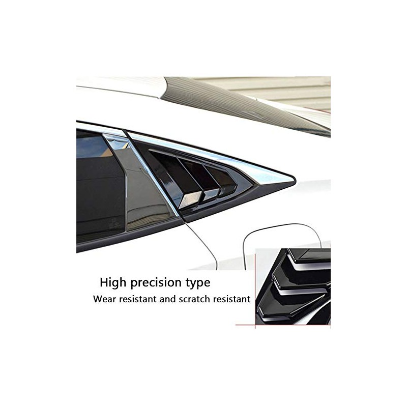 Rifoda For 10th Gen Civic Sedan ABS Plastic Rear Side
