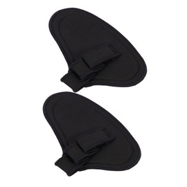 BESPORTBLE 3pairs Portable Fitness Grip Pads Comfortable Half Finger for Weight Lifting and Exercise Anti- Palm and Breathable Design for Strength Training and Workouts