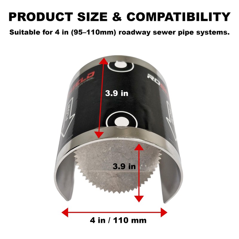 Roshield Rat Drain Guard | Stop Rats within Drainage &