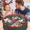 Primode Wreath Storage Bag 30" | Garland Wreaths Container with