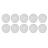 10pcs Hearing Amplifier Ear Plugs Flexible Horn Shaped Silicone Hearing