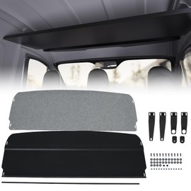 MELIPRON Aluminum Van Headliner Shelf Fit for 2019-2024 Mercedes Sprinter with Curtain Rod, Carpet