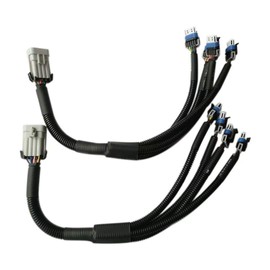 Ignition Coil Harness Connector x2 Fit for G*M LQ9 LQ4 LS2 LS3 LS7 LSX 4.8 5.3 6.0 6.2 7.0 Truck Relocation Applications