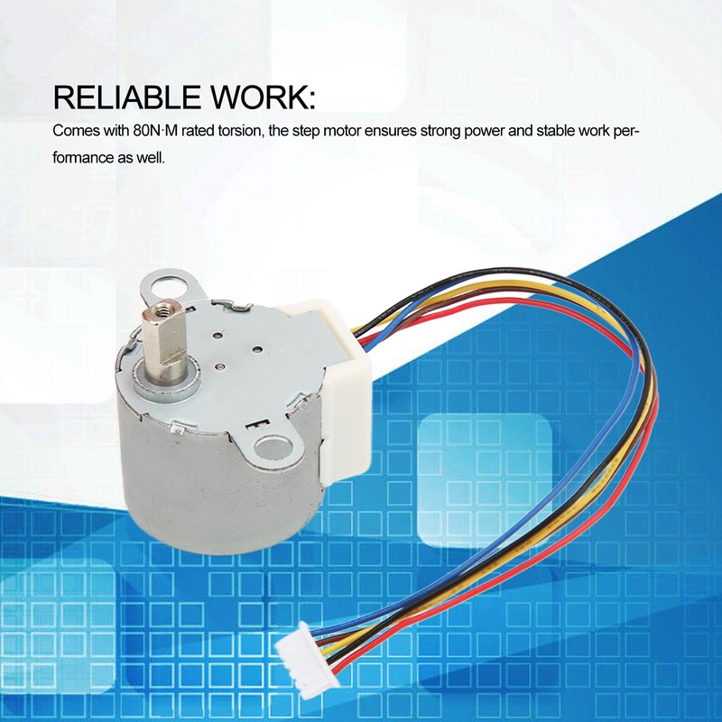 10Pcs Stepper Motor Step Copper Coil High Torsion DC 5V