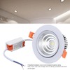 LED Embedded Spotlights Stable Light Low Noise Dustproof Easy to