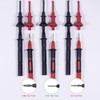 Haptufer Test Hooks Clips Universal Digital Multimeter Test Hook Straight