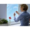 tesa Klebestreifen zum Befestigen auf transparentem Untergrund z.B. Glas, 1