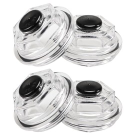 HIMARKLIF 4pcs Oil Bath Dust Caps,2.75" Thread,Trailer Axle Cover Compatible with Dexter 6k-8K 8-218, 8-219, 8-232 General Duty Axles Built 1989 and older,Replace#:K71-038-00