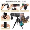 UniqueFire High Power Mini Black Telescope Zoom Adjustable Optical Monocular