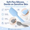 4-Pack Diaper Cream Spatula – Soft-Flex Silicone Butt Spatula for