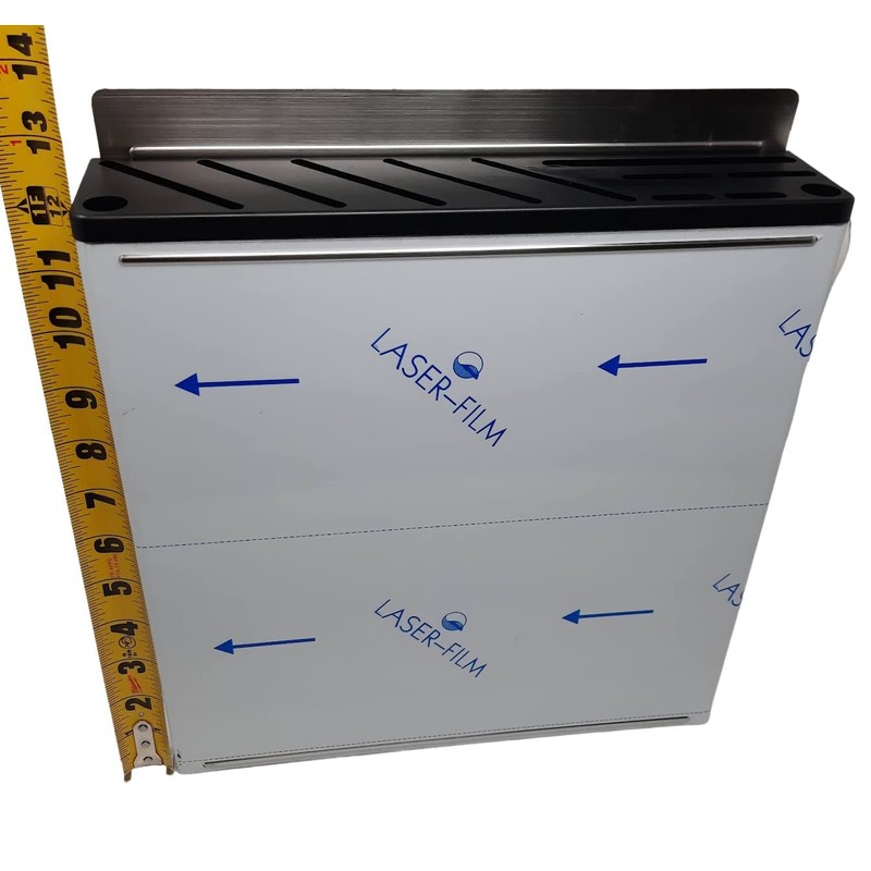 Restaurant/Commercial Kitchen Knife Rack - Holds 10 Knives & Honing