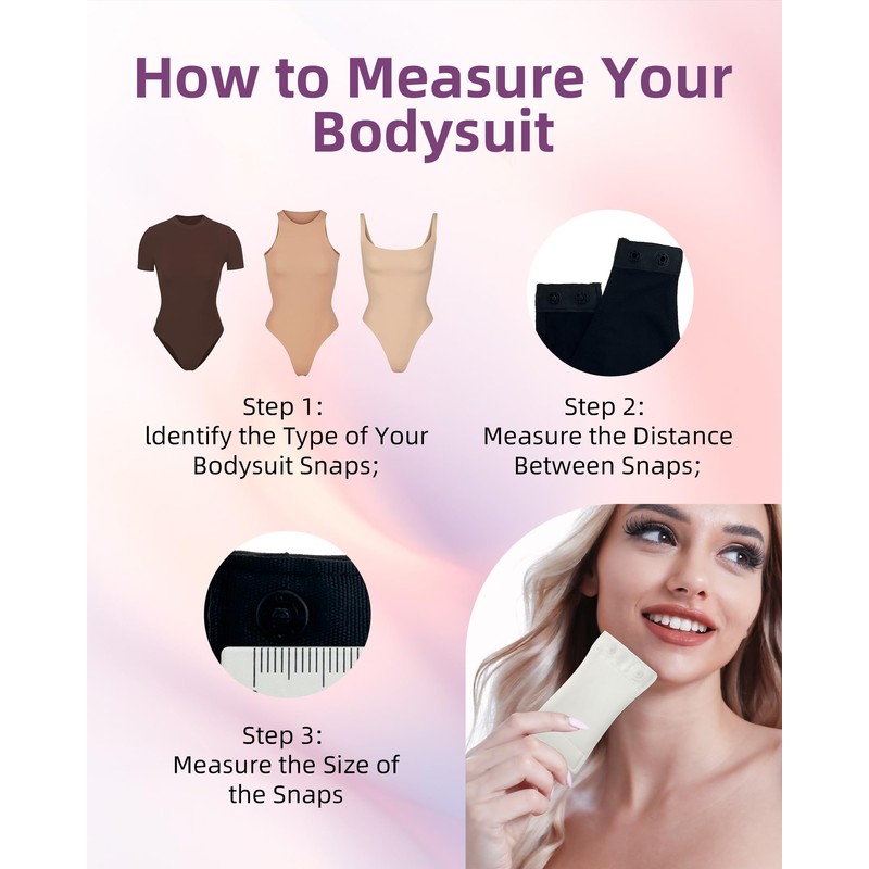 Liebster Shapewear Bodysuit Extender for Women - Adjustable Crotch &