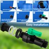 Plastics Rain Barrel Spigot Kit,High Flow Valve Core Water Tank