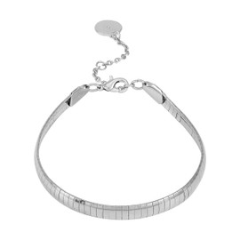 Vince Camuto Silvertone Snake Chain Bracelet for Women