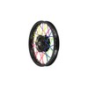 Set: 36x Spoke Covers Neon Pink, Spoke Guards, Length 180mm