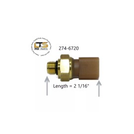 LTS New Pressure Sensor for Caterpillar 2746720 274-6720 Fits Various Models