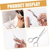 minkissy 3pcs Professional Wig Scissors Facial Scissors Lash Small Hair