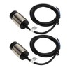 2 Set Proximity Sensor Switch Waterproof NPN DC 2 Wire