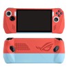 UYIYE Protective Case for ASUS ROG Ally Gaming Handheld, Blue-Red