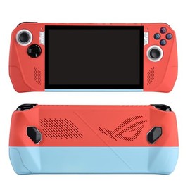 UYIYE Protective Case for ASUS ROG Ally Gaming Handheld, Blue-Red