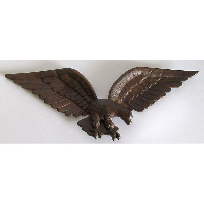 UD Cast Iron American Bald Eagle Wall Plaque - Patriotic