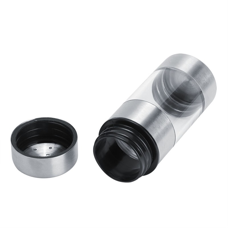 Stainless Steel Seasoning Jar Salt Pepper Spice Seasoning Pot Bottle