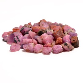 GEMKORA™ 50 carats Raw Pink Sapphire Crystals, Wholesale Lot, Natural Gemstone, Rough Crystals, Rock Stones, Jewelry Making Supplies, DIY & Crafts, September Birthstone