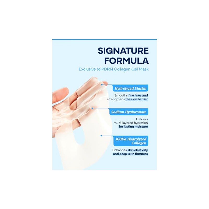 Bano Mascarilla de Gel de Colágeno Pdrn - Mascarilla Facial