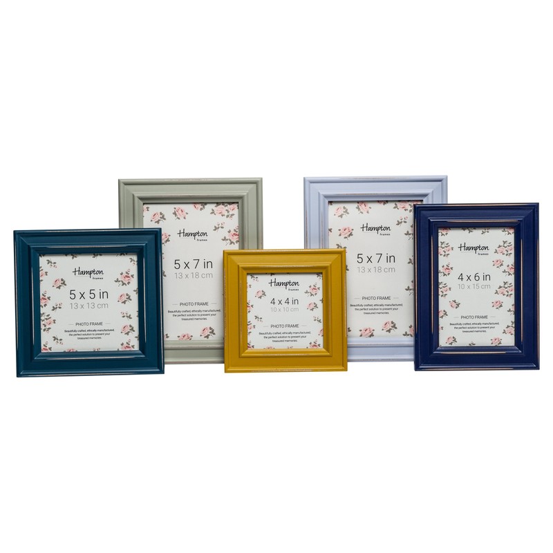 Hampton Frames PALOMA Distressed Shabby Chic Picture Photo Frame Sage