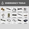2 Person Emergency Kit/Survival Backpack for 72 Hours for Natural