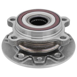 [2-Pack] 513389 - Front & Rear Wheel Hub Bearing Assembly Compatible with 2023-2025 Dodge Hornet, 2016-2022 Fiat 500X, 2017-2032 Jeep Compass, 2015-2023 Jeep Renegade