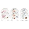 Lenox 817046 Butterfly Meadow 6-Piece Tidbit Plate Set, White, 3.05