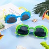 Hifot 2 Stück Sonnenbrille Kinder Jungen Mädchen, Dinosaurier Sonnenbrille Jungen