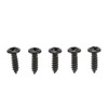 100PCS Guitar Pickguard Screws Metal Guard Plate Mounting Screw Electric