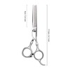 latikaly Teeth Scissors, Hairdressing Scissors, Self-Cutting Shears, Hairdressing Scissors, Barbers,
