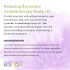 Aura Cacia Relaxing Lavender Aromatherapy Body Oil | GC/MS Tested
