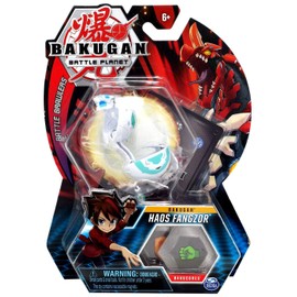 Bakugan, Haos Fangzor, 2-inch Tall Collectible Transforming Creature, for Ages 6 and Up