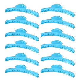 Clips de Onda de Dedo, 12 Piezas de Clips de Metal para El Cabello, Clips de Onda Superior de Punta de Aluminio, Inspiraciones de Peinado Vintage para La Mujer Clásica, Azul Mariposa