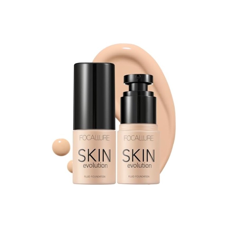 FOCALLURE - 2 en 1 Base de Maquillaje Total y