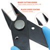 Murtenze 3 Pack 170ii Wire Flush Snips Micro Wire Cutters,