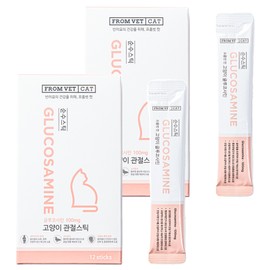 Frombet cat pure stick nutritional supplement, 12 servings, bone joint strengthening, 2 pcs / 프롬벳 고양이 순수스틱 영양제, 12회분, 뼈관절강화, 2개