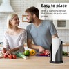 Toilet Paper Towel Holder, Stainless Steel Freestanding Bathroom Tissue Organizer,