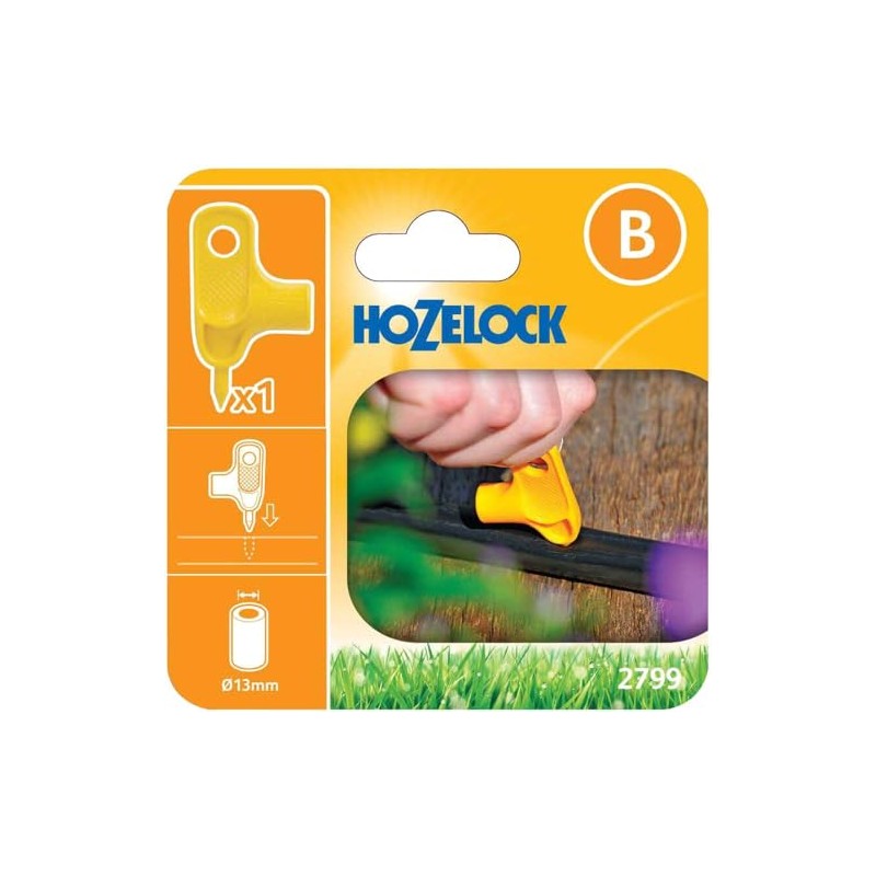 Hozelock Open-ended spanner 13 mm irrigation garden garden outdoor