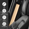 Bittwee Extra Long Car Seatbelt Cover, 2PCS Soft Fluffy 23.62Inches