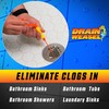 FlexiSnake Drain Weasel Sink Snake Hair Clog Remover Tool Kit,