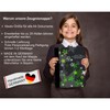 CreaDesign, Children's Certificate Folder with Name, Certificate Folder Stars Green