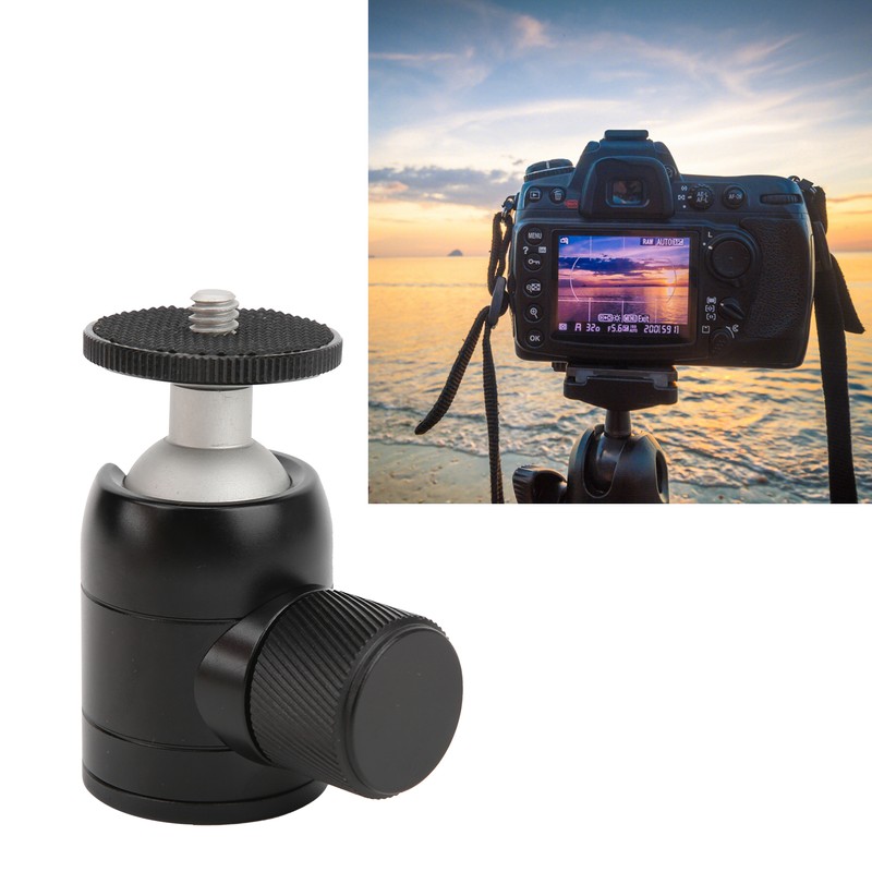 VT‑30 Aluminum Alloy Mini Ball Head Tripod SLR Camera Accessories