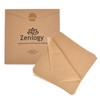 Zenlogy 12x12 Parchment Paper Squares (200 Sheets), Unbleached, High Heat,