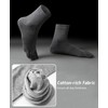 ZFSOCK Toe Socks Men's Cotton Five Finger Socks Men Colourful