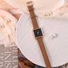 WOCCI 18mm Grace Watch Band for Ladies, Top Grain Leather,
